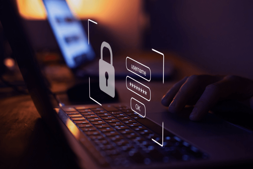 logging in with vpn password